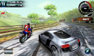 Screenshots of the game Asphalt 5 for Android phone, tablet.