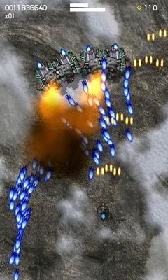 Screenshots of the game Xelorians - Space Shooter for Android phone, tablet.