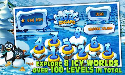 Capturas de tela do jogo Ártico Escapar HD para o telefone Android, tablet.