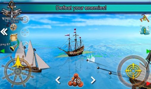 Screenshots of the game Warships online on your Android phone, tablet.