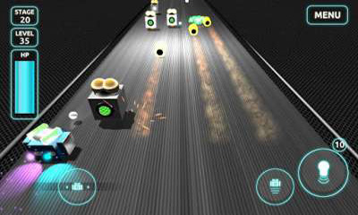 Captures d'écran du jeu sur Cubot Android, une tablette.