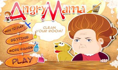 Screenshots of Angry Mama on Android phone, tablet.