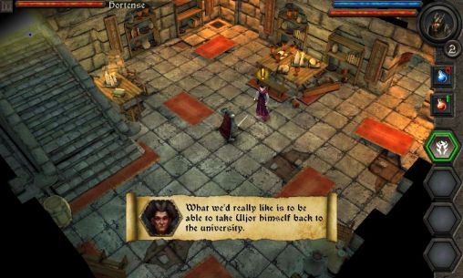 Captures d'écran de la game Heroes appel sur un téléphone Android, une tablette.
