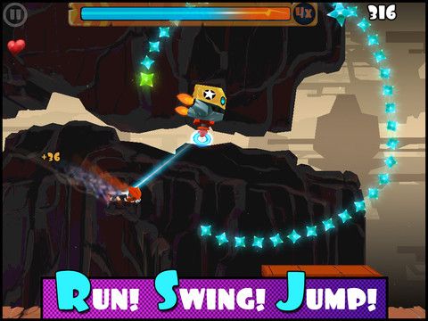 Screenshots of the game Rock runners on Android phone, tablet.