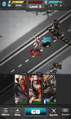 Screenshots of the game G. I. Joe Battleground on Android phone, tablet.