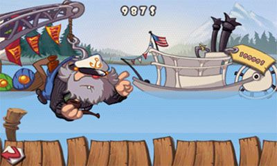 Captures d'écran du jeu Super Dynamite fishing sur Android, une tablette.