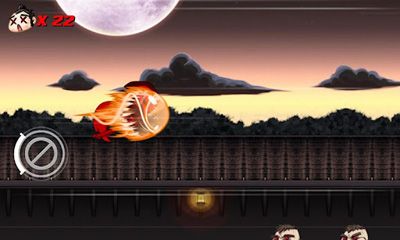 Captures d'écran du jeu de Go Ninja! sur Android, une tablette.