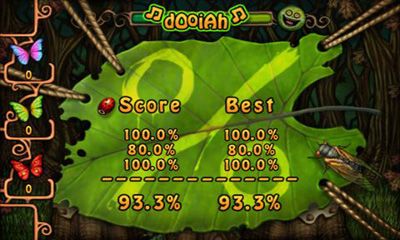 Capturas de tela do jogo Thumpies no telefone Android, tablet.