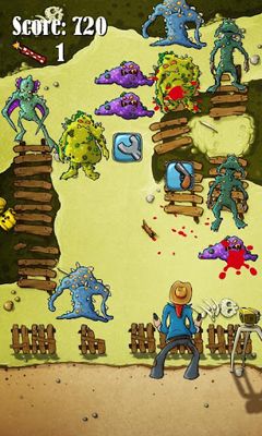 Captures d'écran de Monstres du jeu de la Mort: La Bataille de Hank sur Android, une tablette.
