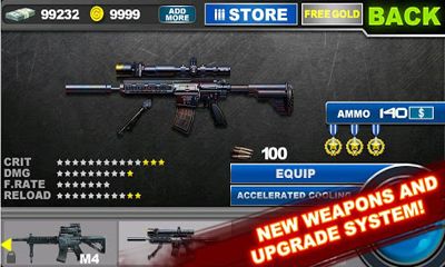 Screenshots of the game Zombie Frontier Android phone, tablet.