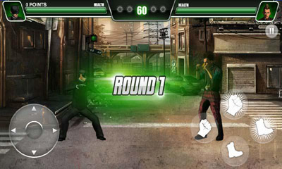 Screenshots of the game Bloodsport on Android phone, tablet.