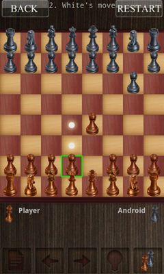 Screenshots of the game Chess Chess on Android phone, tablet.
