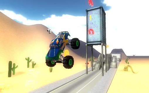 Screenshots of the game Extreme racing: Big truck 3D on your Android phone, tablet.