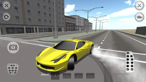 Screenshots of the game Extreme luxury car racer on Android phone, tablet.