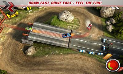 Screenshots of the game Draw Race 2 for Android phone, tablet.