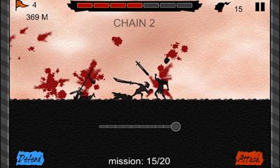 Captures d'écran du jeu Blood Run sur le téléphone Android, une tablette.