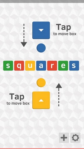 Screenshots of the game Squares: Game about squares and dots on your Android phone, tablet.