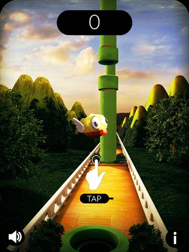 Screenshots of the game Flappy 3D on your Android phone, tablet.