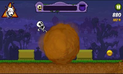 Captures d'écran du jeu Boney Le Coureur sur Android, une tablette.