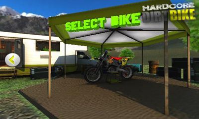 Screenshots of the game Hardcore Dirt Bike for Android phone, tablet.