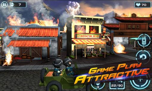 Screenshots of the game Modern world war on Android phone, tablet.