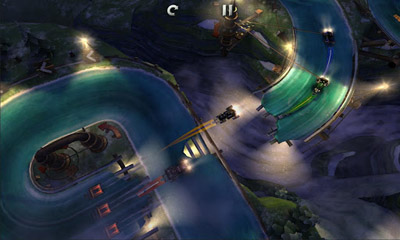 Screenshots games Slingshot Racing on your Android phone, tablet.