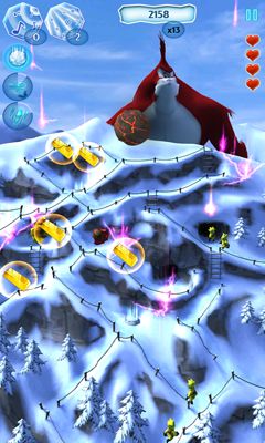 Captures d'écran du jeu Yeti sur la Fourrure sur Android, une tablette.