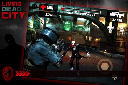 Screenshots of the game Living dead city for Android phone, tablet.