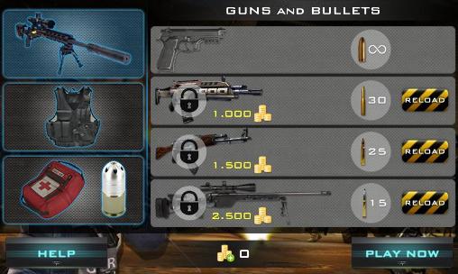 Screenshots of the game Strike shooting: SWAT force on your Android phone, tablet.