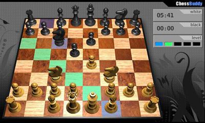 Screenshots of the game ChessBuddy on Android phone, tablet.