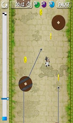 Captures d'écran du jeu Wheels of Ages sur Android, une tablette.