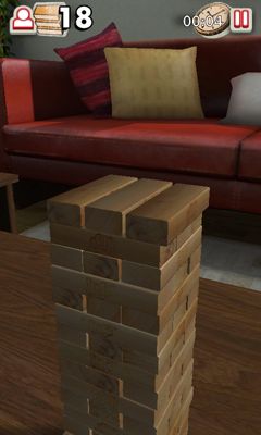 Screenshots of the game Jenga for Android phone, tablet.