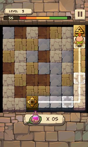 Capturas de tela do jogo Caveboy escapar no telefone Android, tablet.