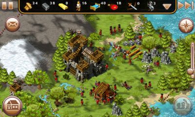 Screenshots of the game The Settlers HD Android phone, tablet.