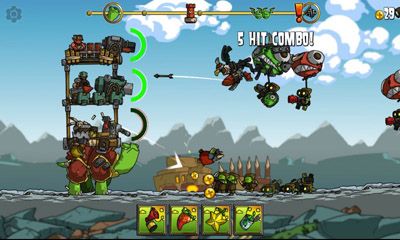 Screenshots of the game Shellrazer Android phone, tablet.