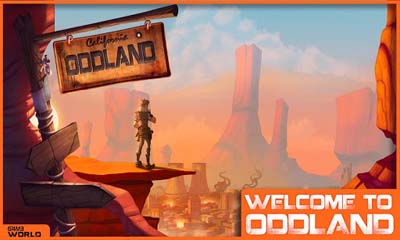Screenshots of the game Oddland on Android phone, tablet.