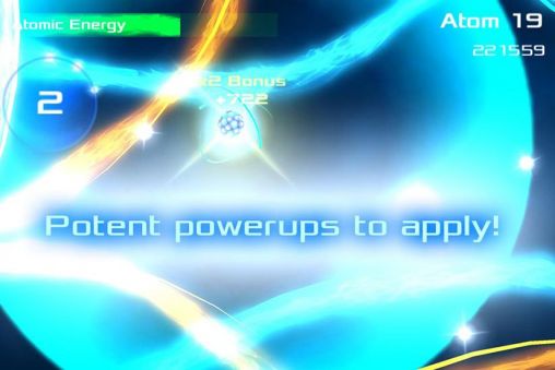 Capturas de tela do jogo Atomic fusion: acelerador de Partículas no telefone Android, tablet.