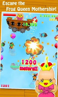 Screenshots of the game Pop the Frog on Android phone, tablet.
