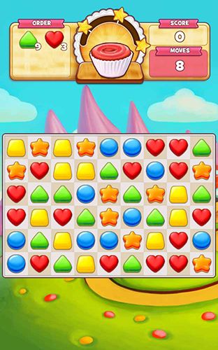 Captures d'écran du jeu Cookie de la confiture sur Android, une tablette.