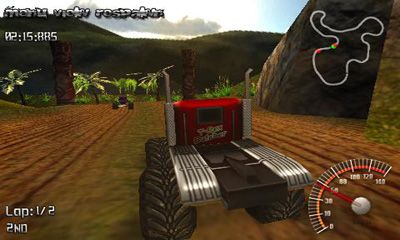 Screenshots of the game Monster Truck Rally on Android phone, tablet.