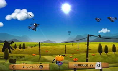Captures d'écran du jeu Tirer sur les Oiseaux pour Android, une tablette.