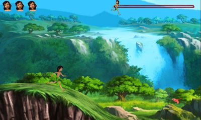 Captures d'écran du jeu le livre de la Jungle - La Grande Évasion sur Android, une tablette.