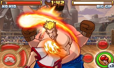 Screenshots of the game SUPER KO BOXING! 2 on Android phone, tablet.