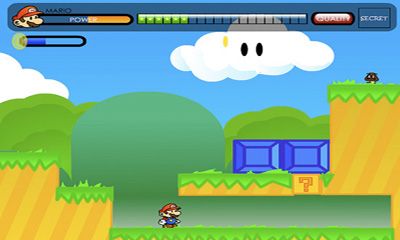 Captures d'écran du jeu Paper Mario World sur votre téléphone Android, une tablette.