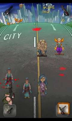 Captures d'écran du jeu Guerre des Zombies sur Android, une tablette.