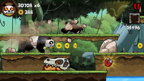 Capturas de tela do jogo Panda executado por Divmob para o telefone Android, tablet.