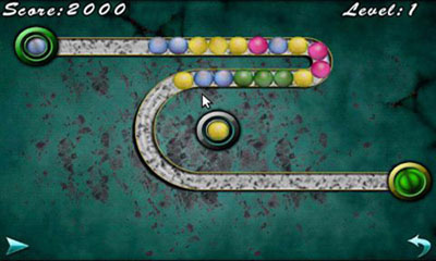 Capturas de tela do jogo Zulux Mania no telefone Android, tablet.