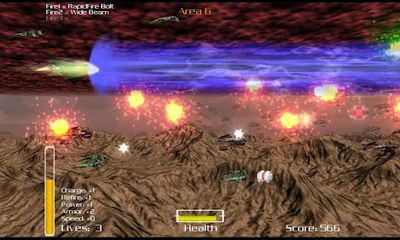 Screenshots of the game BlastZone 2 on Android phone, tablet.