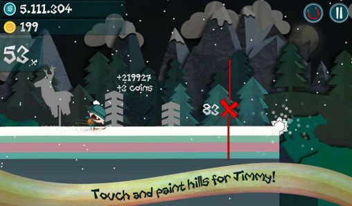 Captures d'écran du jeu de Jimmy's snow runner   , .