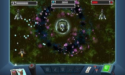 Capturas de tela do jogo, Um jogo de Tiro Espacial para o telefone Android, tablet.